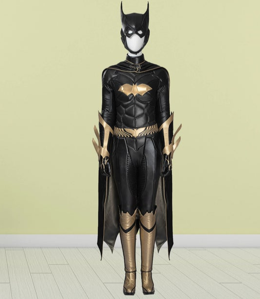Batgirl Costume Cosplay Suit Batman Arkham Knight Halloween Outfit