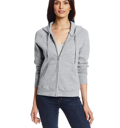 Grey Zipped Jacket Hoodie