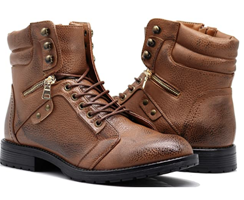 Military Brown Boots