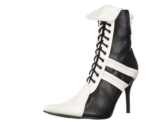 Suicide Squad Harley Quinn Black & White Boots