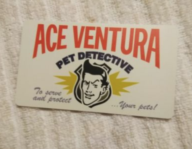 Pet Detective ID Card